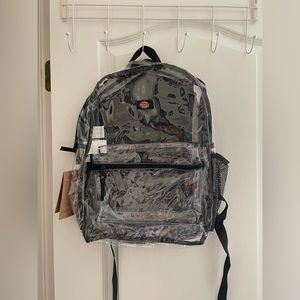 Dickies clear backpack
